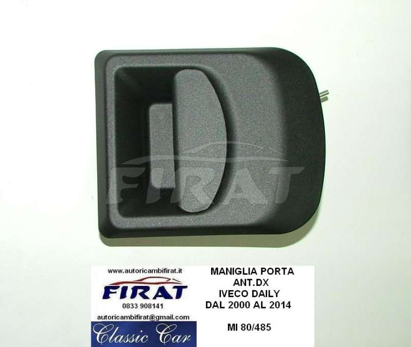 MANIGLIA PORTA + CHIUSURA BAULE FIAT 127 - 128